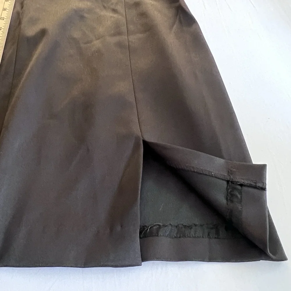 Vtg HUGO BUSCATI Black‎ Dragonfly Glam Y2K 90s Wedding Guest Cocktail Dress Sz 6
